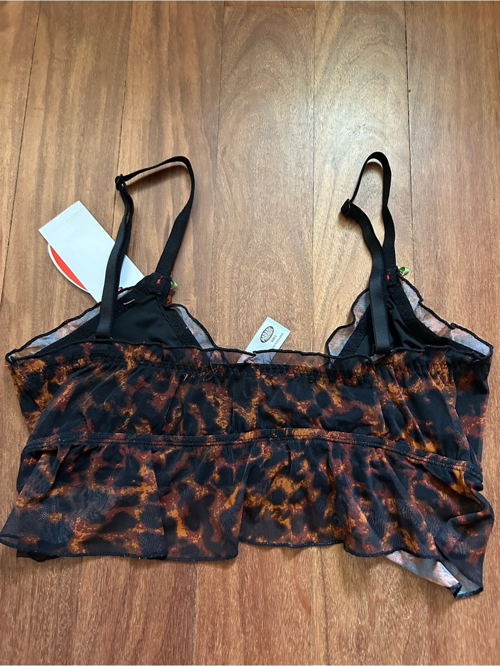🖤✨ NWT Wild Fable Sexy Black Sequin Longline Bralette Size Small ✨🖤 - Picture 7 of 8